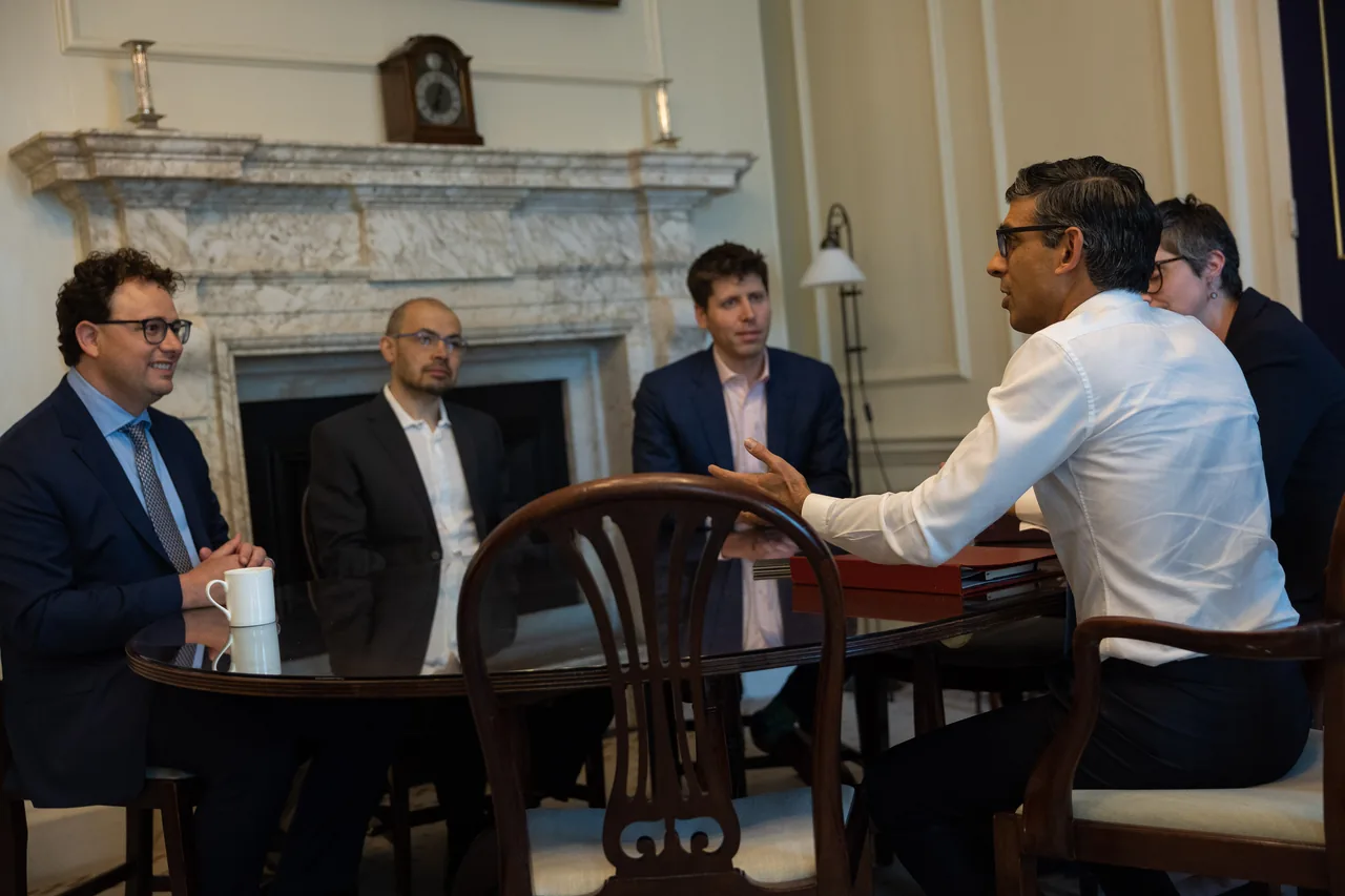 AI developers meeting UK government representatives